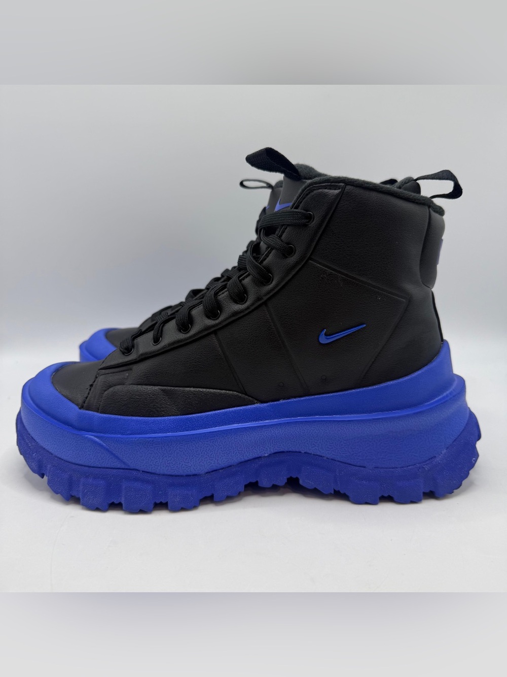 Nike Blazer Roam Mid Winterized Women’s 7 Black Racer Blue FQ9065-001